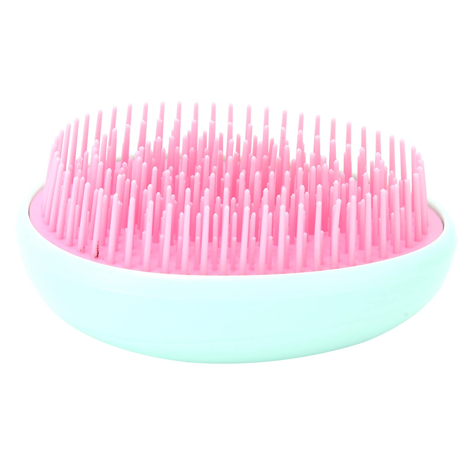 Egg Shape Hair Brush - Soft Silicone Scalp Massager & Comfortable Hair Comb for Stress Relief, Portable Mini Brush for Home, Office & Salon Use - Perfect for Relaxation, Travel & Daily Hair Care