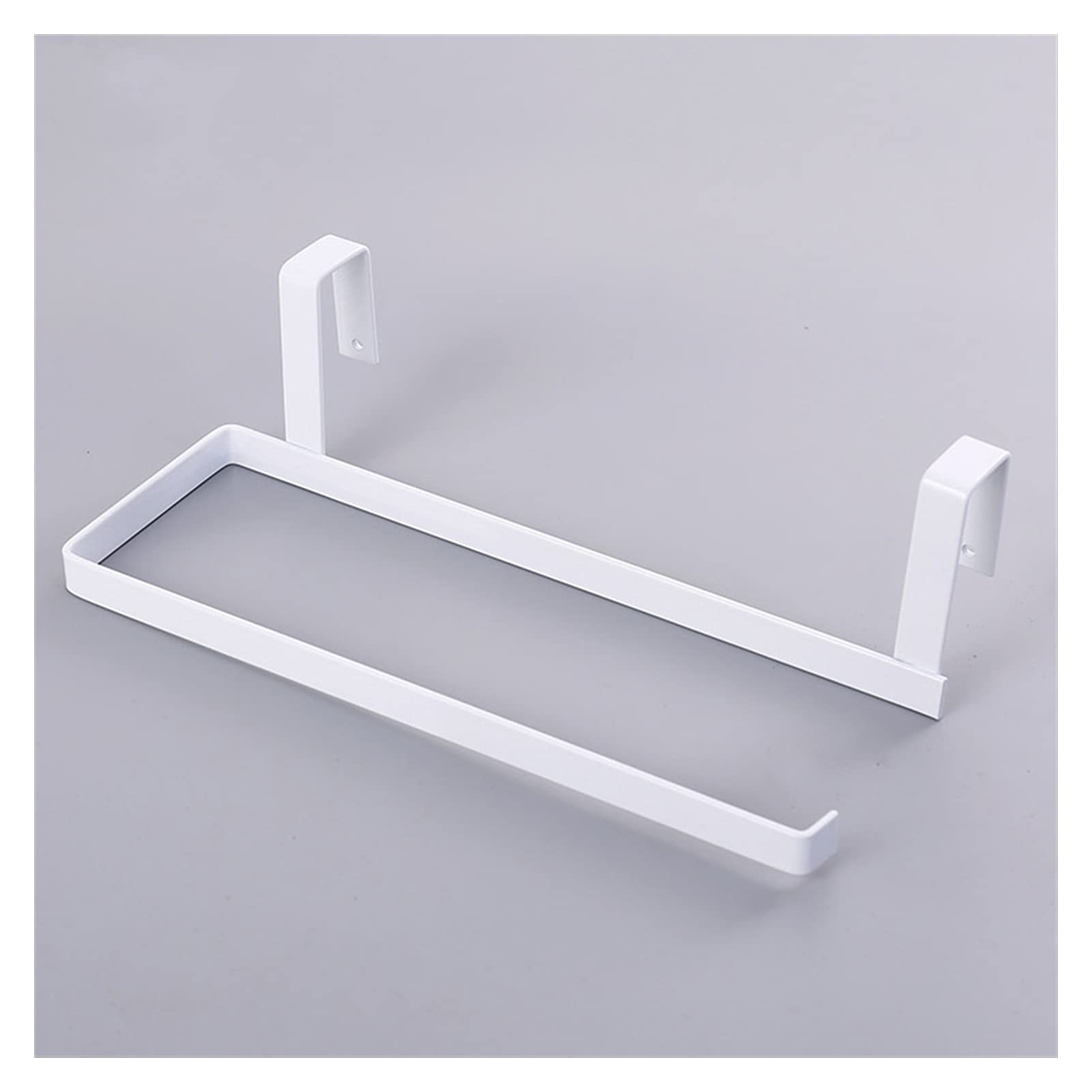 Creative Wrought Iron Paper Towel Holder - Multifunctional Kitchen & Bathroom Cabinet Roll Holder for Easy Access | Perfect for Countertops, Under Cabinets, RVs (Color: Black)