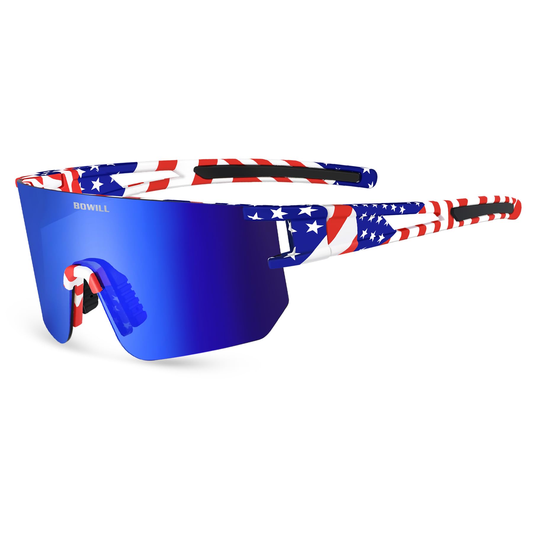 BOWILL Youth Polarized Sunglasses for Boys & Girls - UV 400 Protection, Lightweight Sports Shades for Cycling, Baseball, Softball - Perfect for Outdoor Activities & Summer Adventures