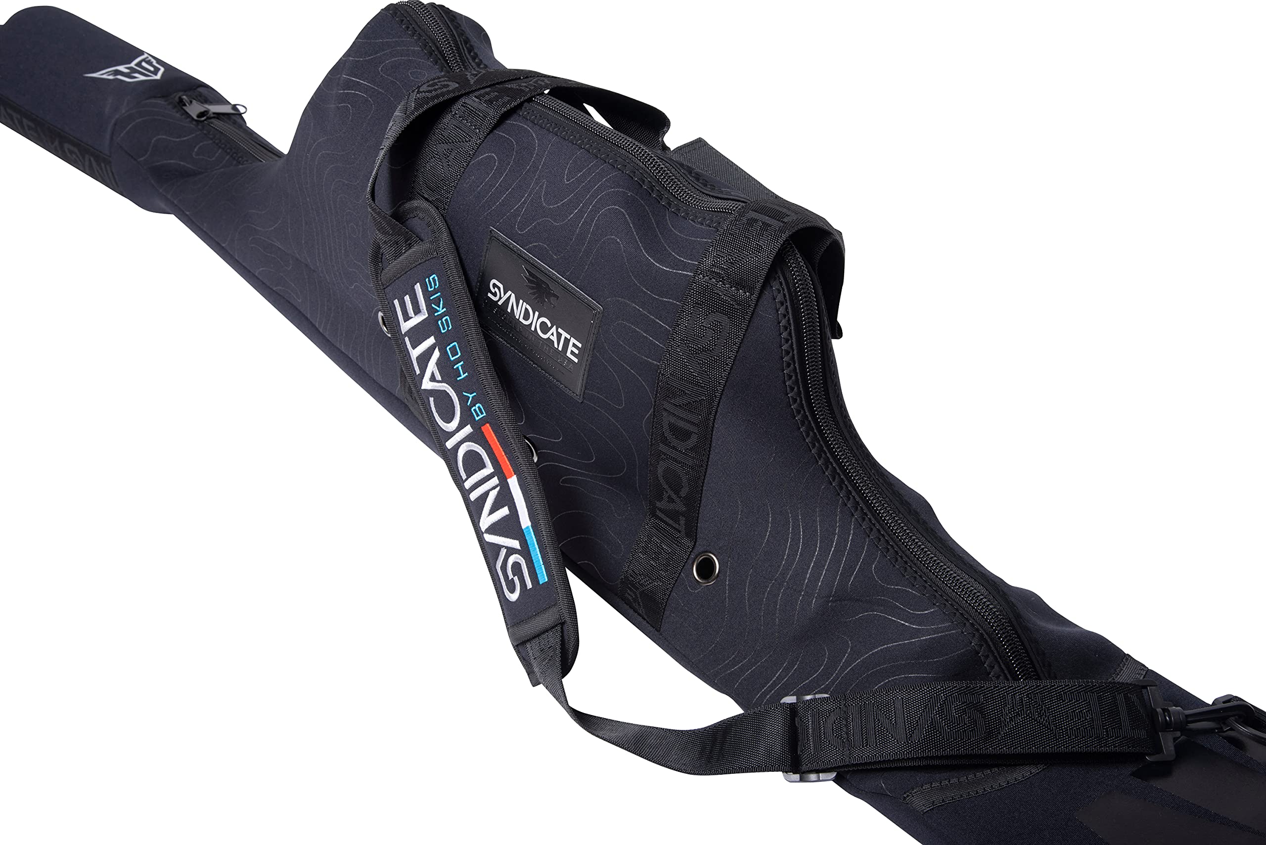 HO Syndicate Neo Bag with Fin Protector - Premium Slalom Waterski Bag for Competition & Training (Black/Grey) - Perfect for Water Skiing, Wakeboarding & Boat Storage
