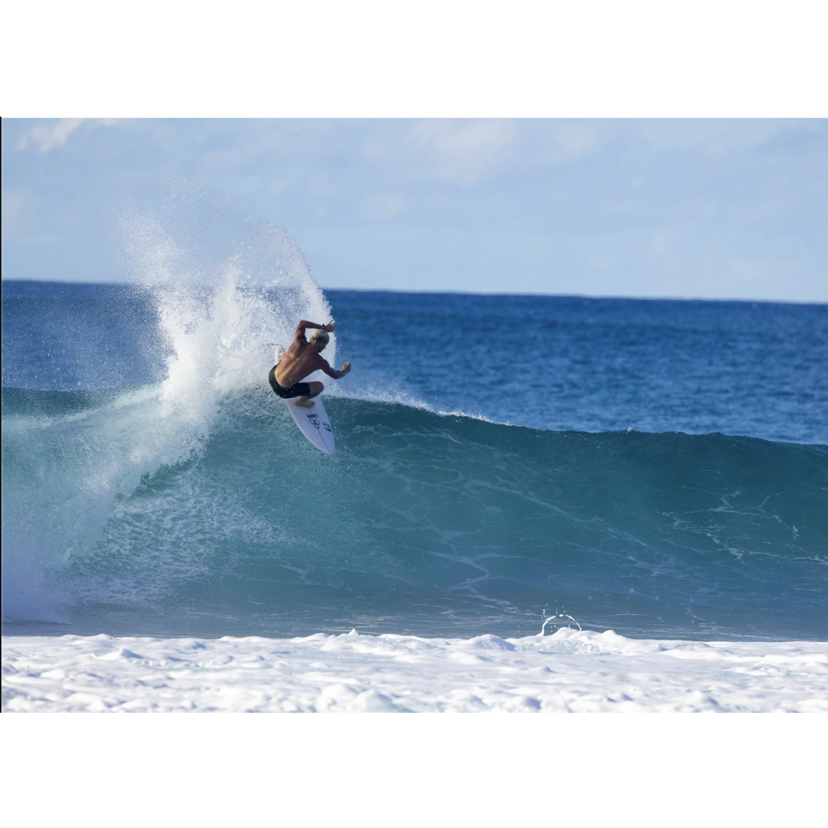 Channel Islands Happy Everyday 5'10 Surfboard with 3 Fin Futures - Perfect for Shortboard Surfing, Beach Waves & Daily Riding