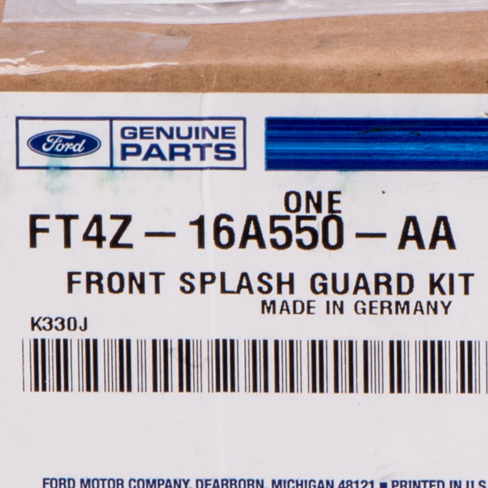 Genuine Ford FT4Z-16A550-AA Splash Guard - Mud Flaps for F-150, Super Duty | Weather Protection & Off-Road Use