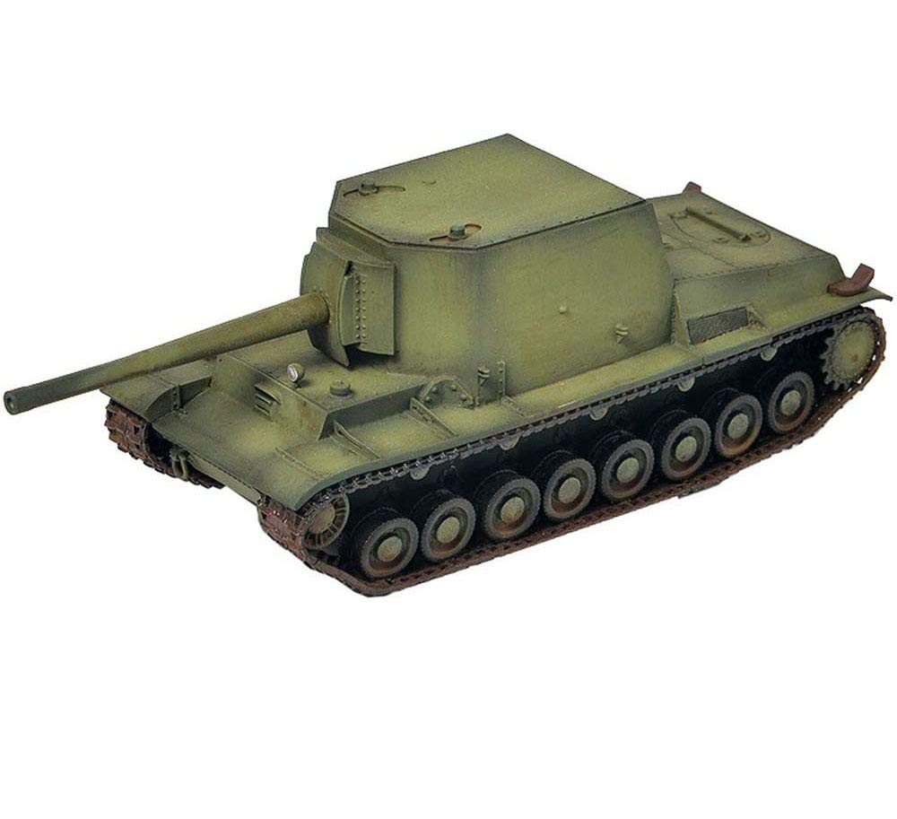 1:72 Scale Diecast SU-100Y Soviet Tank Model - Highly Detailed Military Collectible & Gift for History Enthusiasts - Perfect for Display, Diorama Building & WWII Collections