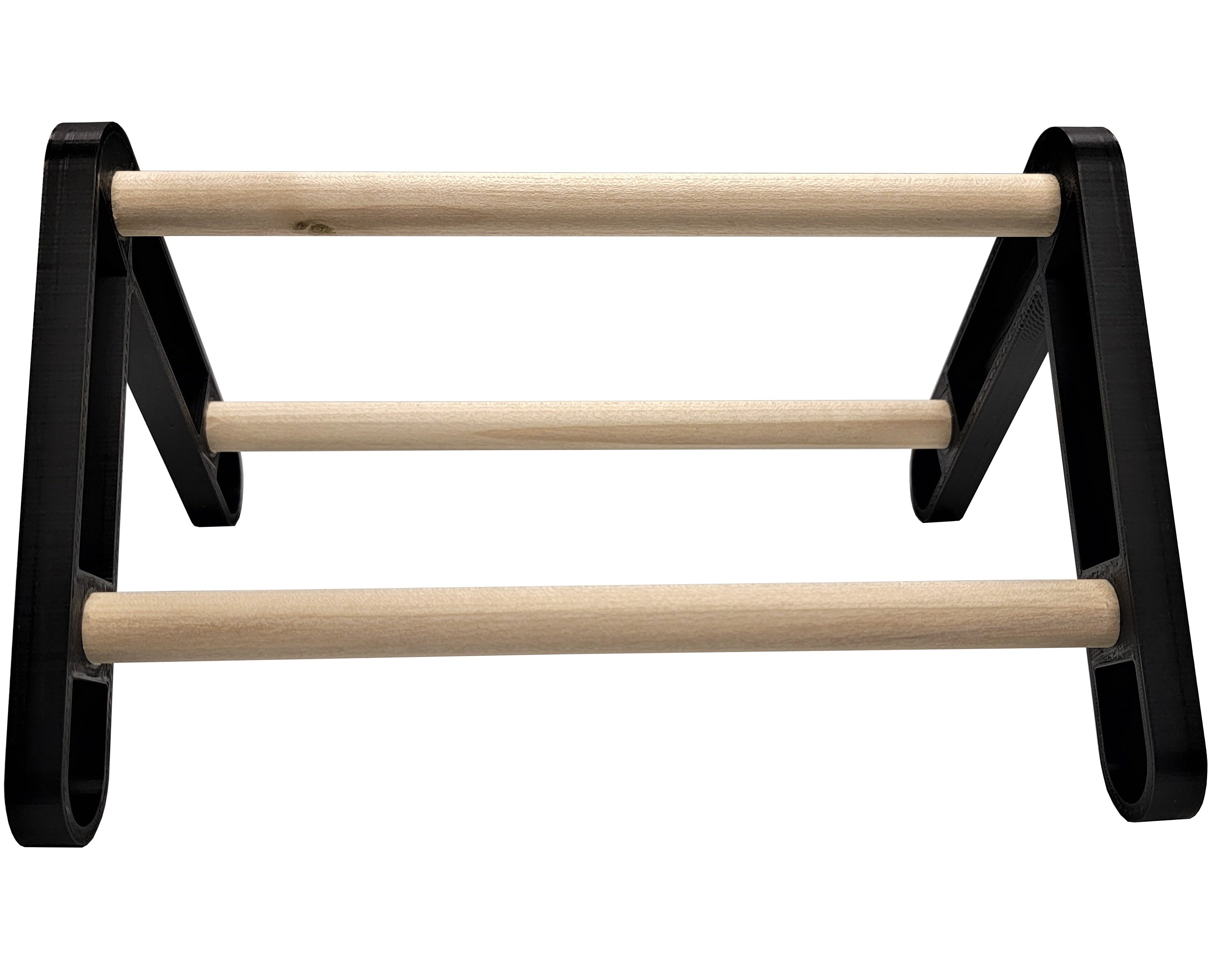 8 Inch Long 3 Bar Perch for Baby Chicks & Quail - Sturdy Metal Poultry Roost for Small Birds - Perfect for Brooders, Coops, and Aviaries