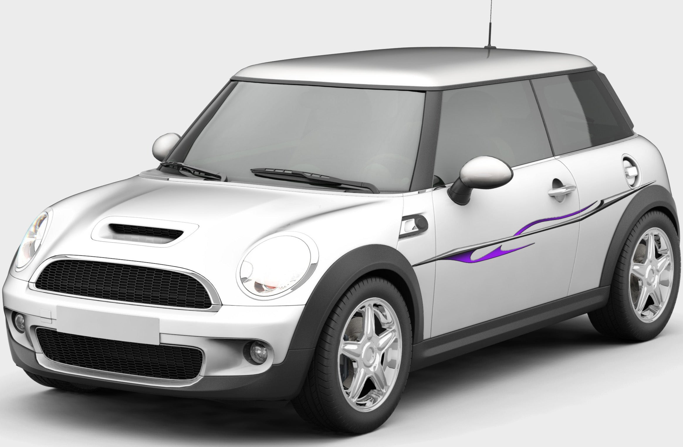 Dragon Flame Vehicle Vinyl Graphics Decals - High-Quality Car Stickers for Cars, Trucks, Motorcycles - Perfect for Customization, Racing, and Personal Style Enhancement