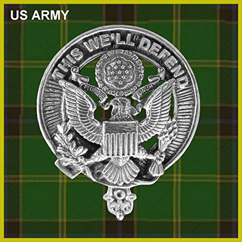 Authentic US Army Badge Sporran - Military Collectible & Scottish Kilt Accessory for Veterans, Reenactors & Highland Dress Events
