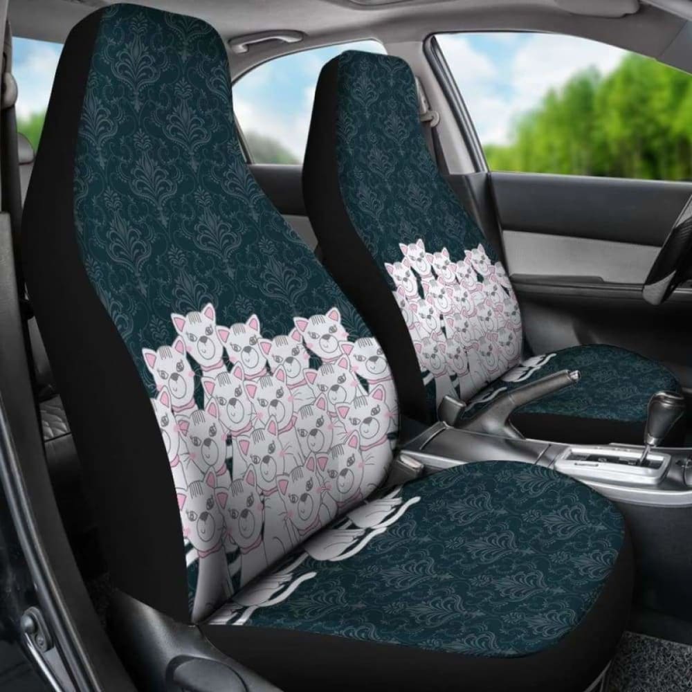Premium American Curl Car Seat Covers - Universal Fit for Cars, Trucks & SUVs - Soft & Durable Protection for Pets & Kids - Perfect for Road Trips, Daily Commutes & Outdoor Adventures