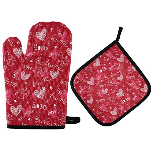 Red Hearts Pattern