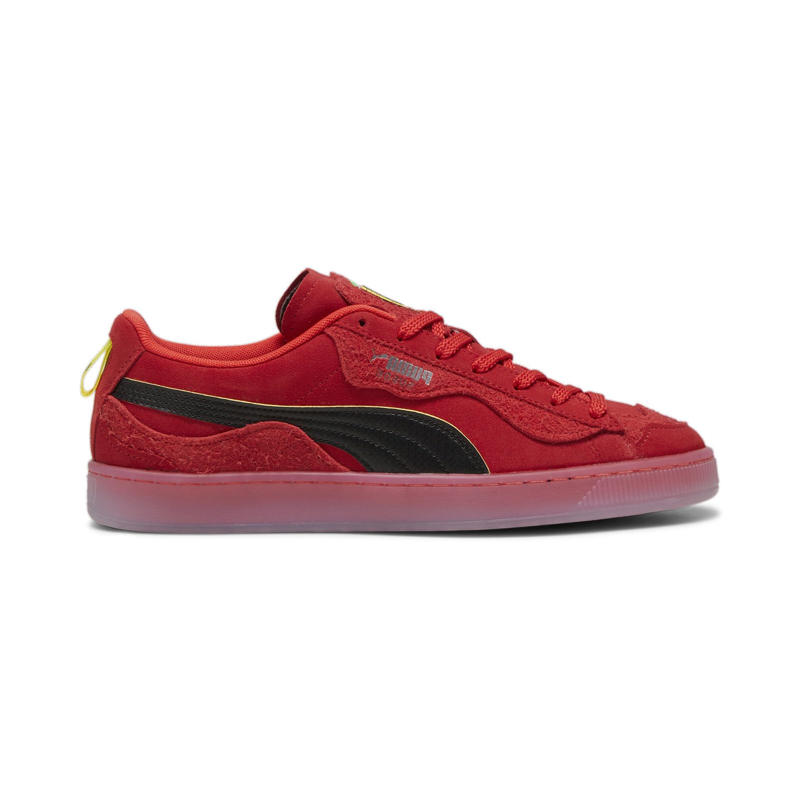 PUMA Men's Ferrari Suede Trippy Sneakers - Retro Running Shoes for Men, Lightweight & Comfortable - Perfect for Casual Wear, Jogging, and Street Style Fashion