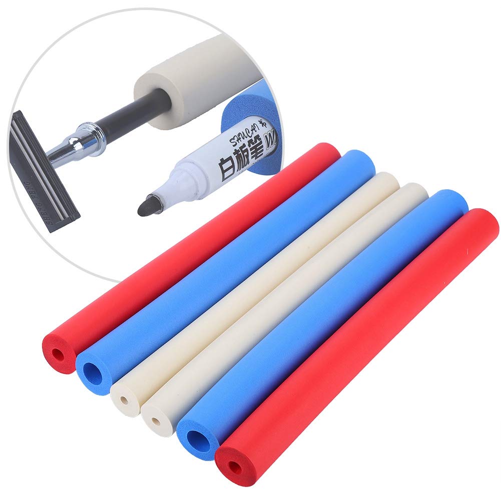 Non-Toxic Foam Handle Sleeve Cover - Comfort Grip for Pencils, Pens, Toothbrushes & Utensils - Perfect for School, Office & Kitchen Use