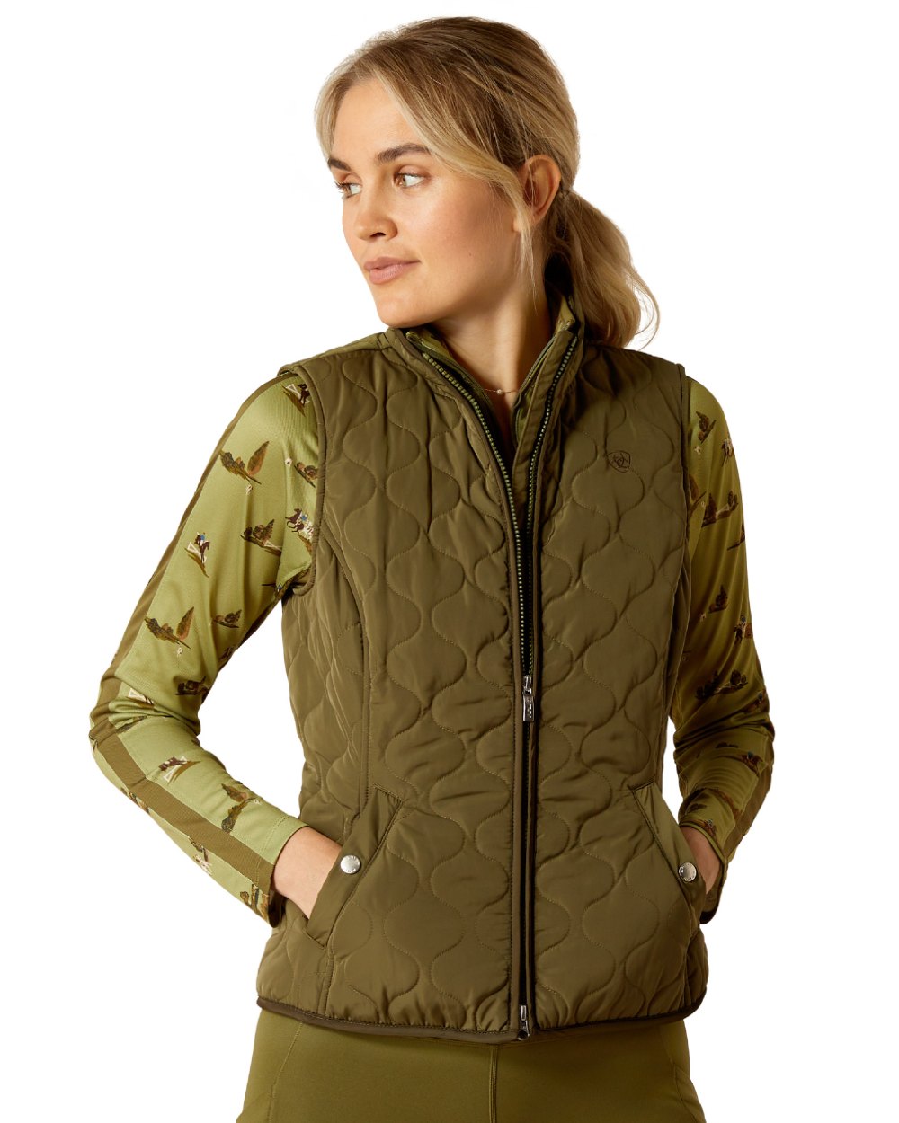 Ariat Women's Ashley 2.0 Insulated Winter Vest - Warm Quilted Puffer Jacket for Outdoor Activities, Hiking & Casual Wear