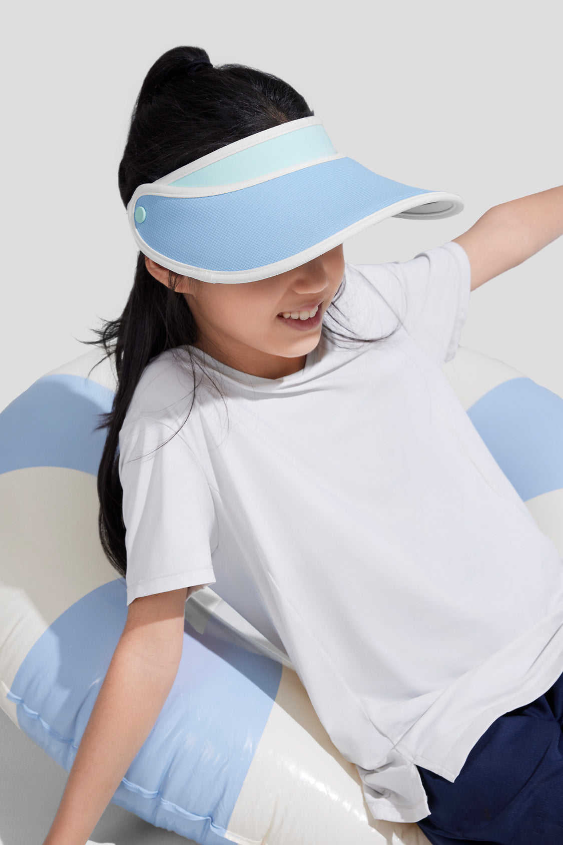 Skyline S24 UPF50+ Kids Sun Hat for Boys & Girls - Lightweight, Adjustable & Breathable for Beach, Pool & Outdoor Activities