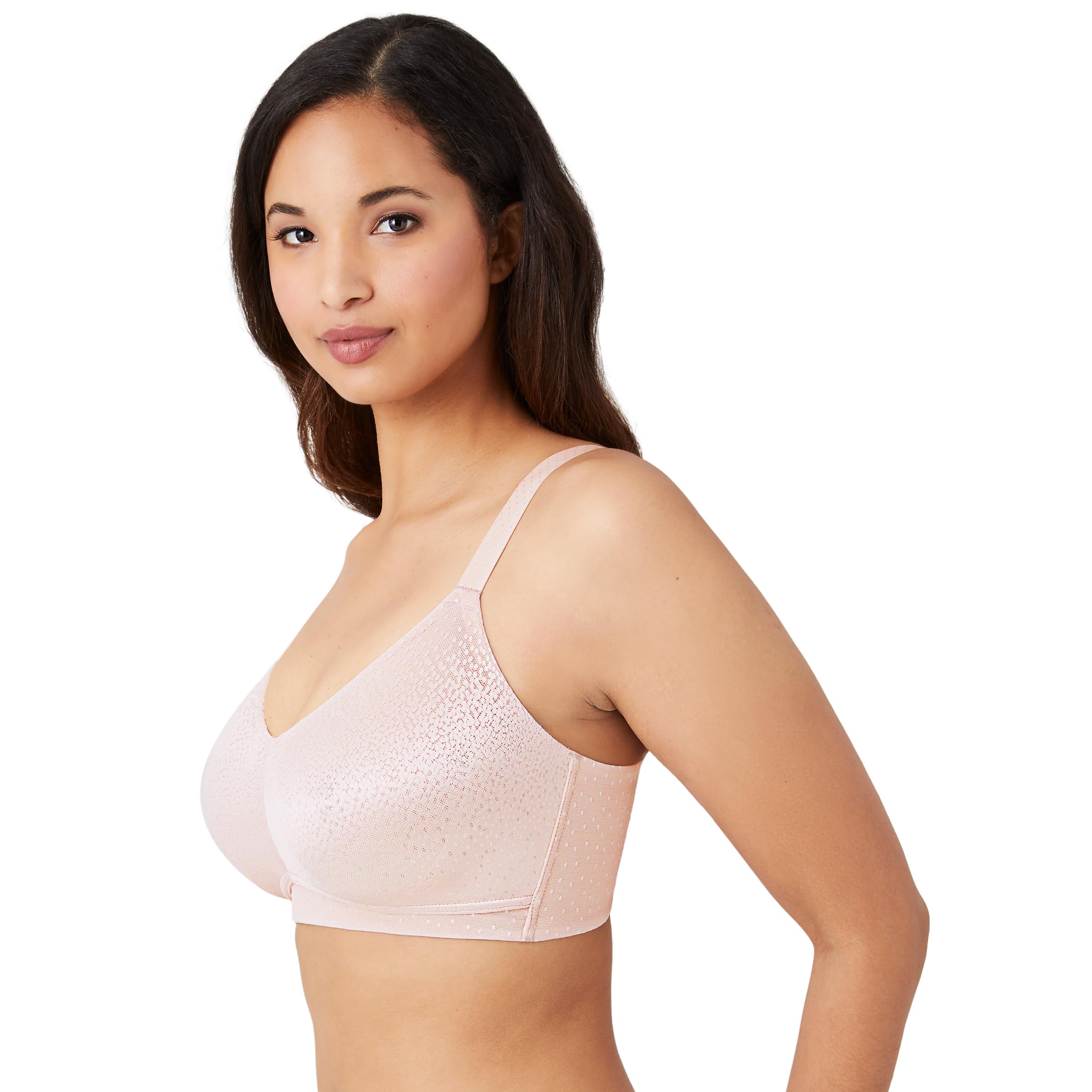 Wacoal Women's Back Appeal Wire Free Bra - Comfortable Seamless Support for Everyday Wear, Yoga & Lounge
