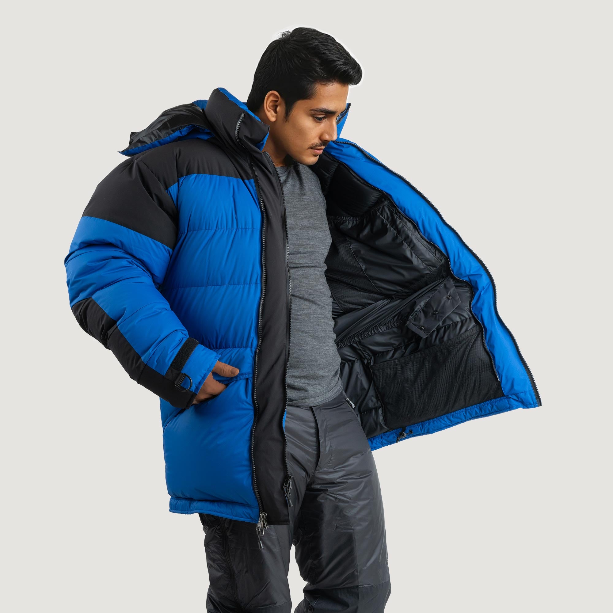 Rock & Ice Expedition Down Parka - Ultra Warm Winter Coat for Men & Women - Waterproof & Windproof Outdoor Jacket for Skiing, Hiking, and Arctic Adventures