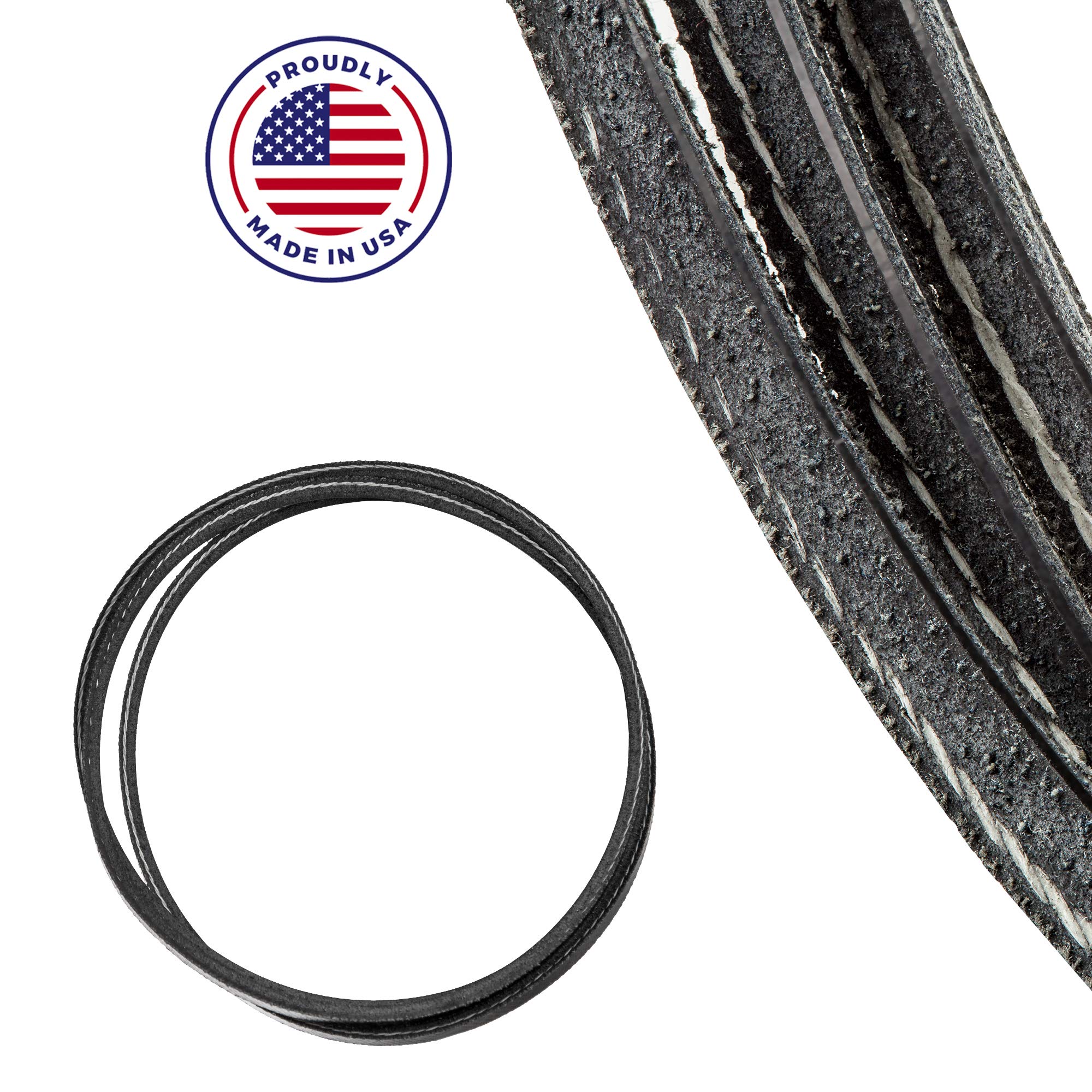 K29 V Drill Press Drive Belt - High Strength Rubber Replacement Belt for Drill Press Machines - Made in USA - Ideal for Woodworking, Metalworking & DIY Projects