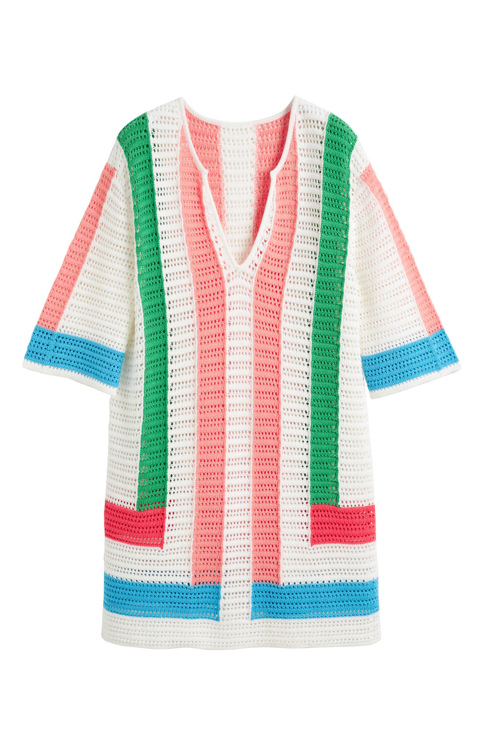 Soft Cream Cotton Capri Dress for Women - Casual Summer Outfit for Beach, Travel & Everyday Wear