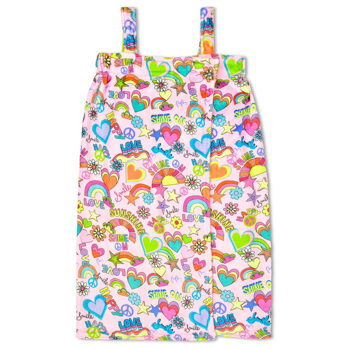 Ice Cream Sunshine Spa Wrap - Soft & Cozy Bathrobe for Women, Perfect for Relaxation, Spa, Yoga & Lounging at Home