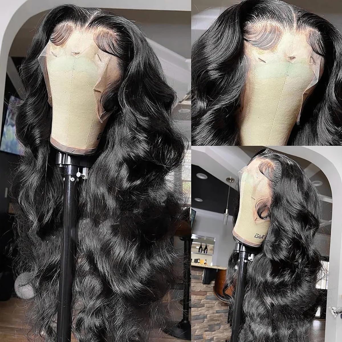 13x6 Body Wave Lace Front Wigs Human Hair - Brazilian Virgin Hair 28 Inch HD Lace Frontal Wigs for Women with Pre-Plucked Hairline & Baby Hair | Perfect for Daily Wear, Parties & Special Occasions