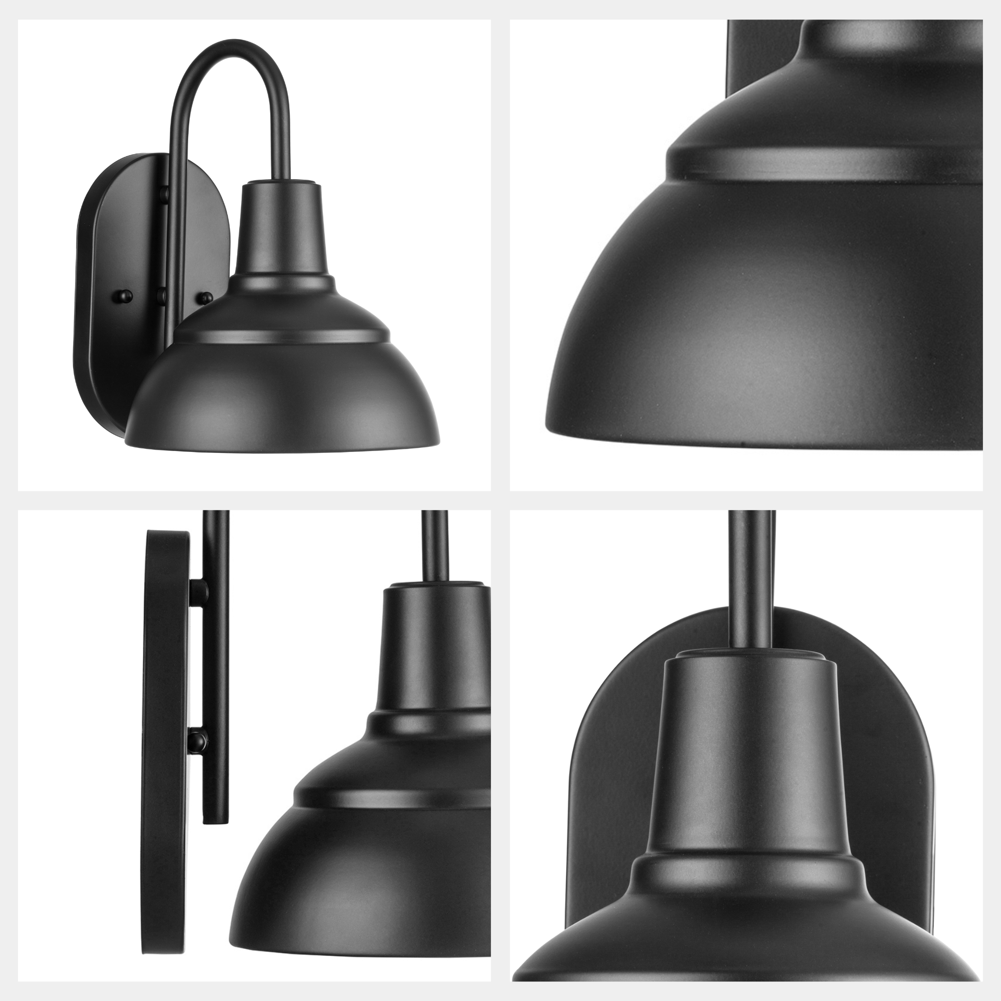 Brightondale Outdoor Wet Rated Coach Light in Espresso Finish - Durable Porch & Patio Lighting for Enhanced Curb Appeal
