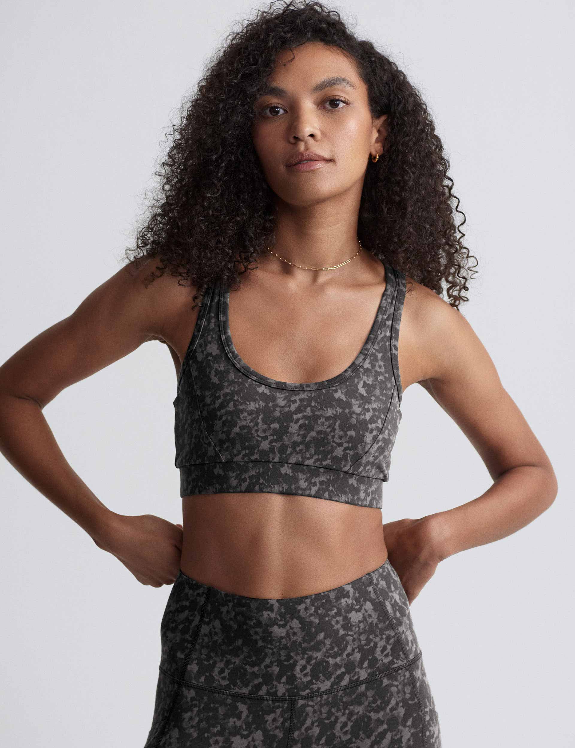 Move Selma Bra - Obsidian Dew - Comfortable & Supportive Wireless Bra for Women - Perfect for Yoga, Workouts & Everyday Wear