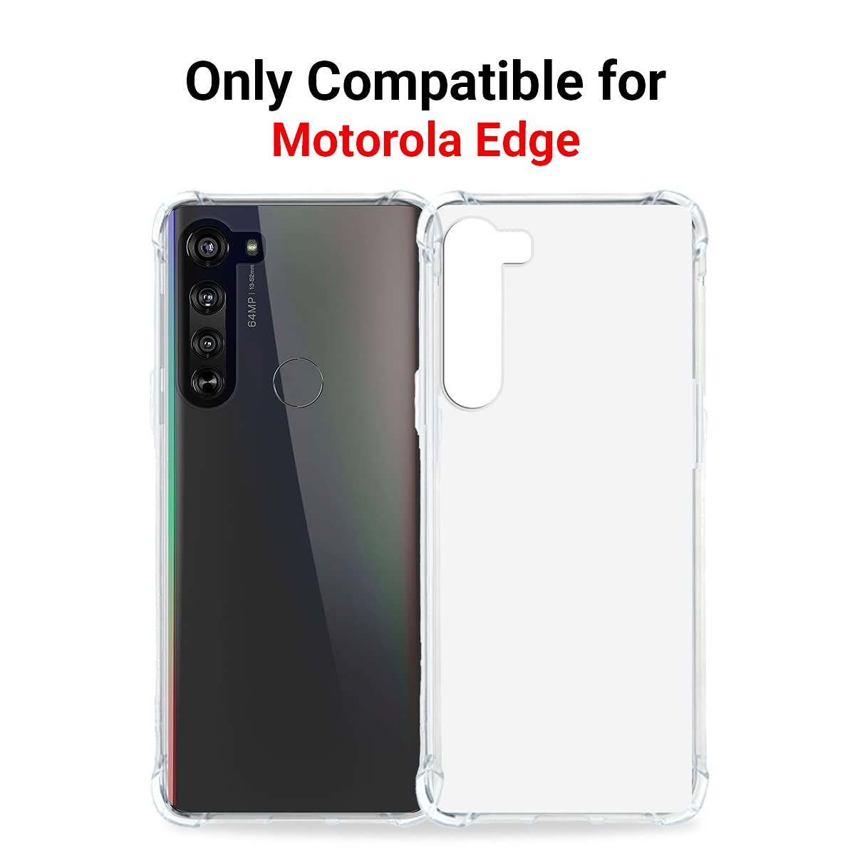 Custom Motorola Edge Phone Case - Ultra Thin TPU Multi-Photo Collage Case for Personalized Pictures | Perfect for Birthday, Anniversary & Christmas Gifts | Clear Protective Cover for Everyday Use & Special Occasions
