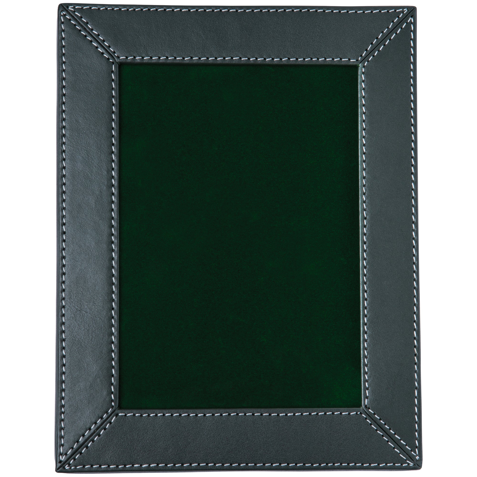 5X7 Leather Picture Frame - Handcrafted Genuine Leather Photo Frame for Wall or Table Display - Perfect for Family Photos, Wedding Pictures, and Home Decor