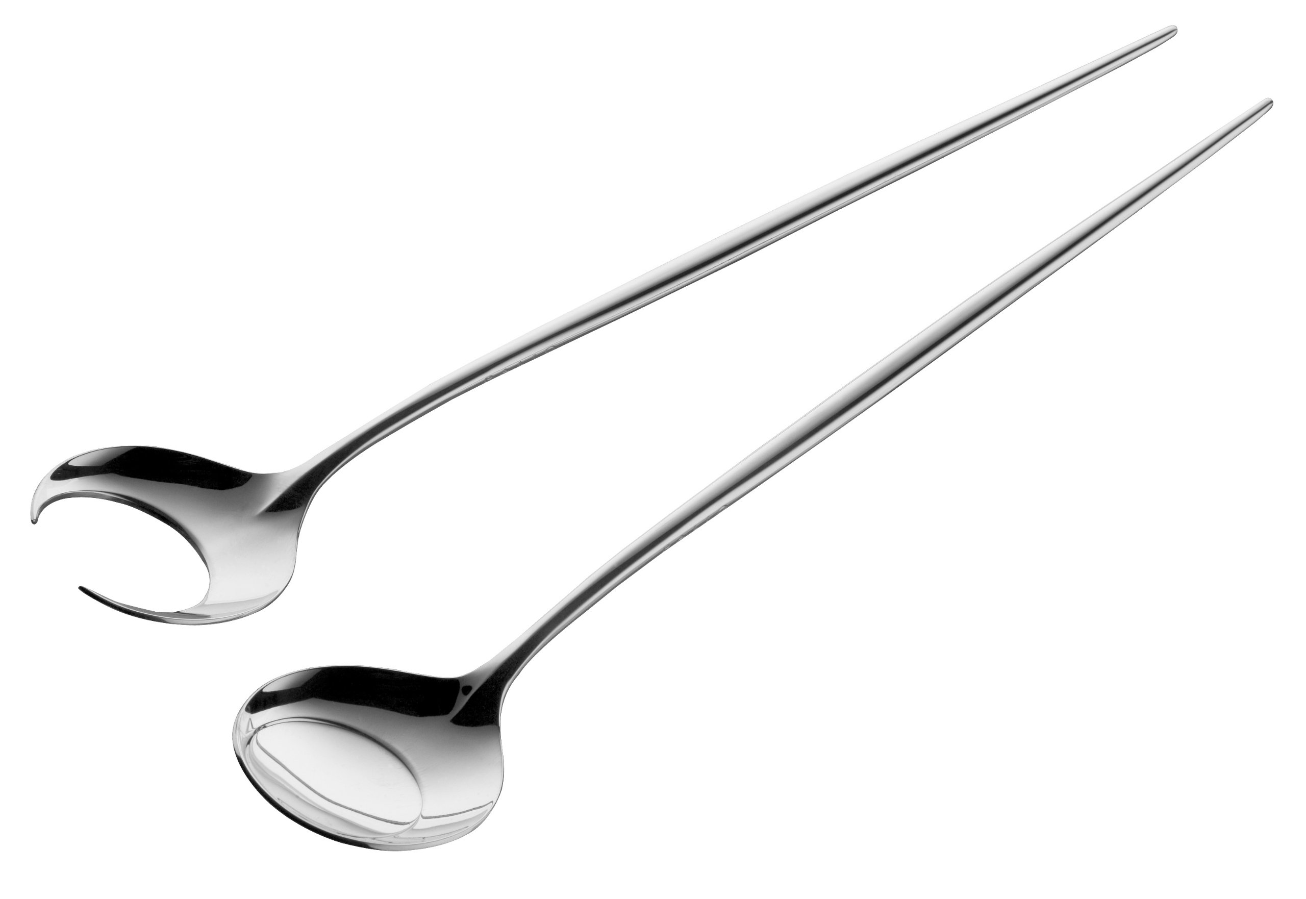 Premium Palio Salad Servers Set - Stainless Steel Serving Utensils for Tossed Salads, Pasta, and Fruit - Perfect for Dinner Parties, BBQs, and Healthy Meal Prep