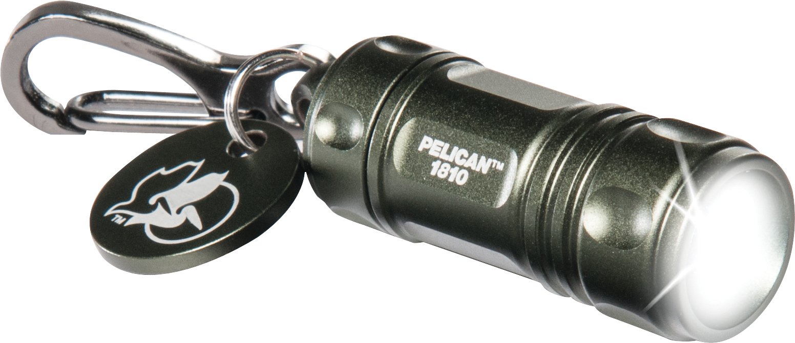 Pelican Progear 1810C LED Keychain Flashlight - Compact, Bright, Waterproof for Outdoor, Emergency, and Everyday Carry (EDC)