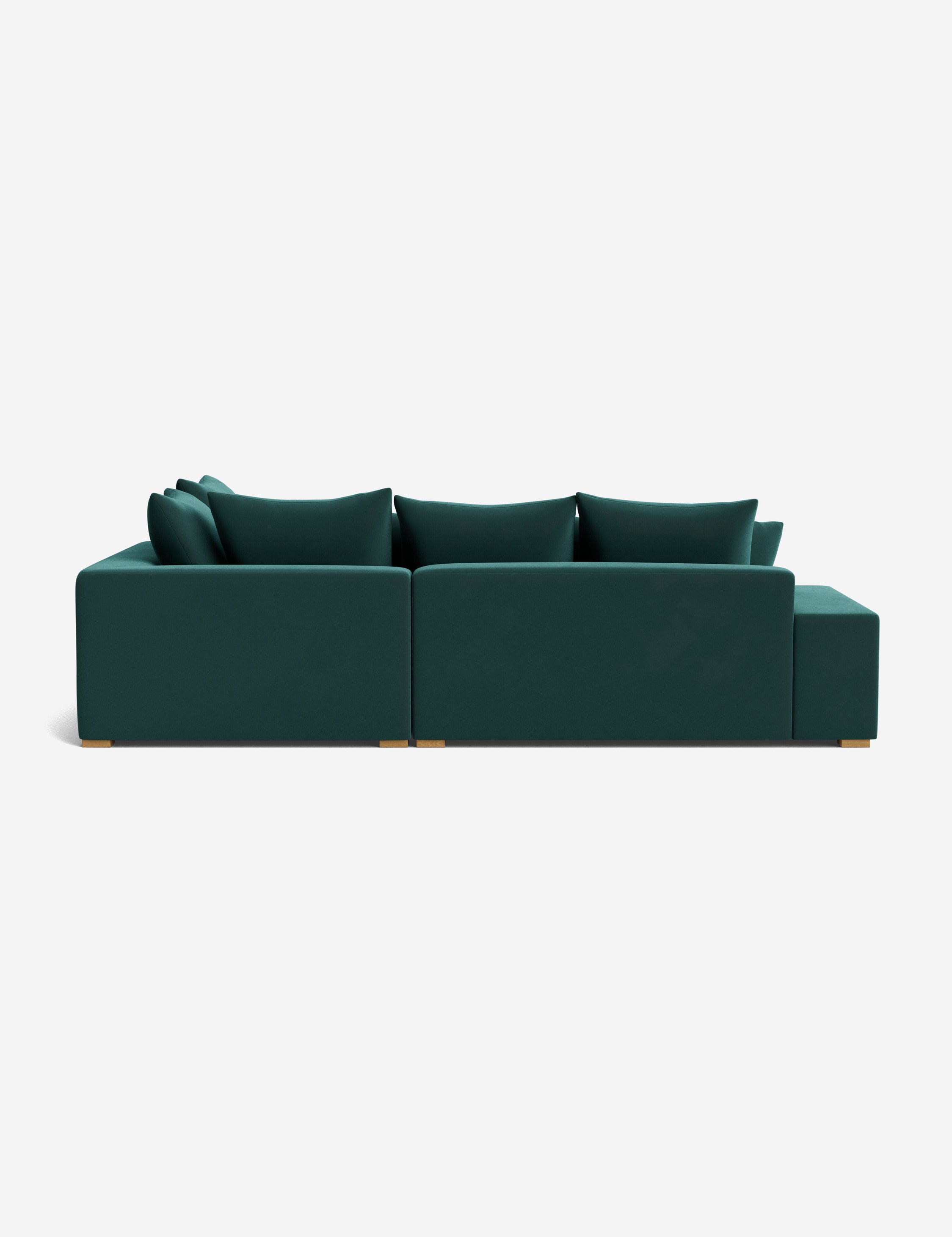 Stylish Clayton Sectional Sofa - Modern L-Shaped Couch for Living Room, Home Theater & Lounge Areas | Comfortable Fabric Upholstery & Spacious Seating