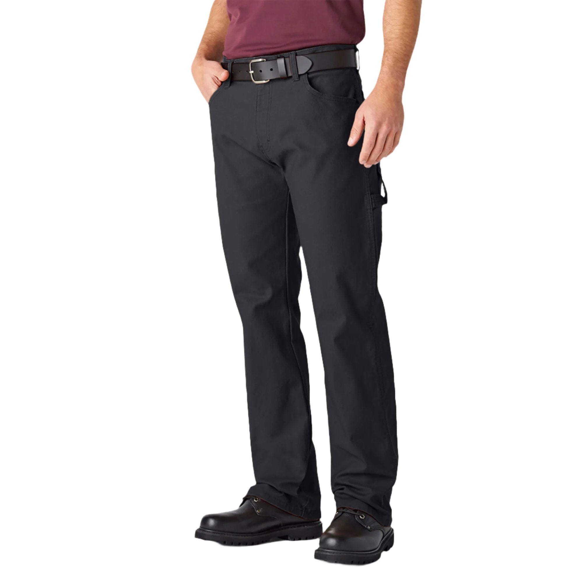 Dickies Relaxed Fit Heavyweight Duck Carpenter Jeans - Durable Work Pants for Construction, Carpentry & Outdoor Activities | Comfortable & Tough Workwear for Men