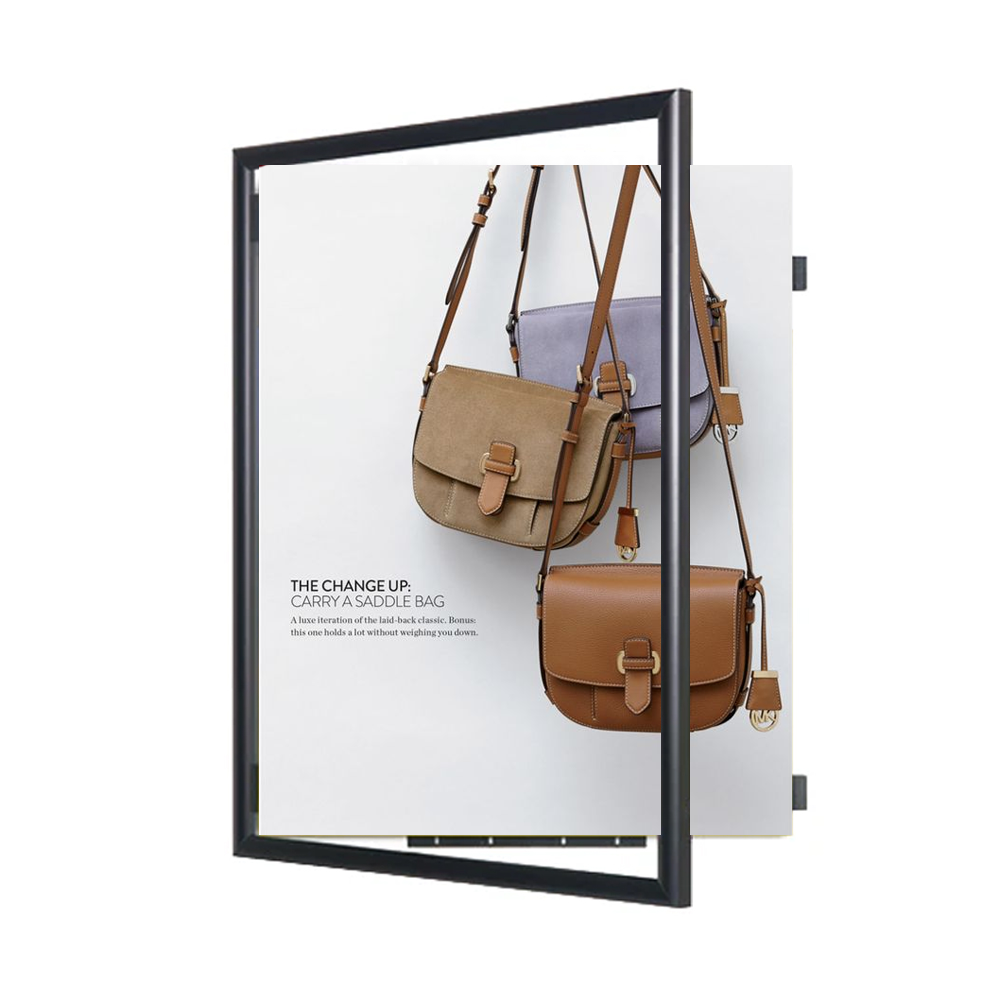 48x72 Large Poster Frame - Wide Face Display Swing Frame for Wall Art, Photos, and Posters - Perfect for Home, Office, or Gallery Decor