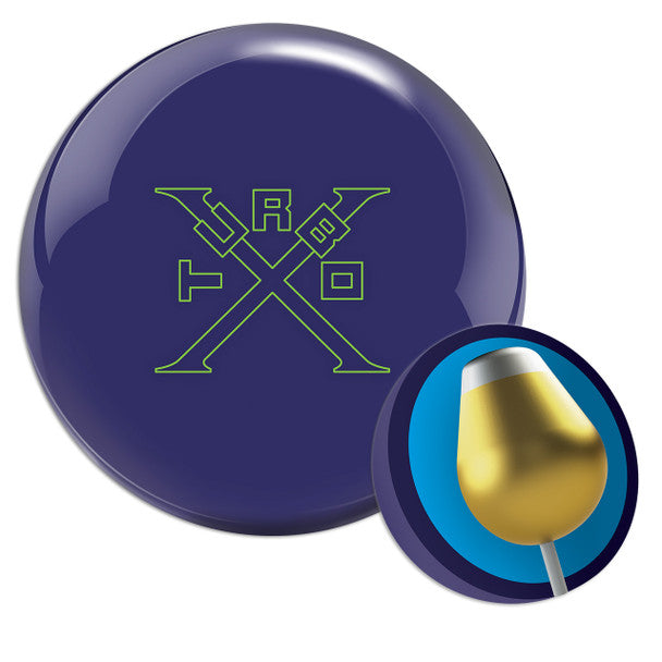 Ebonite Turbo X Bowling Ball - High Performance Reactive Resin for Strikes & Spares | Perfect for League Play & Tournament Competitions