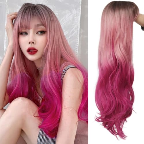 Pink Curly