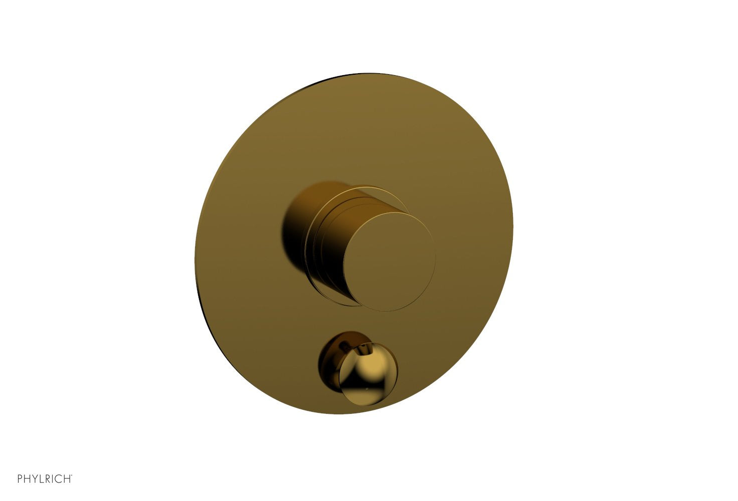 BASIC II Pressure Balance Shower Plate with Diverter and Handle Trim Set 4 197 - Perfect for Bathroom Renovation & Modern Home Upgrade