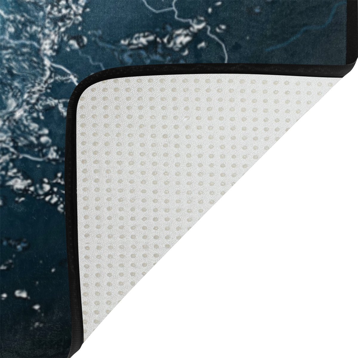 ALAZA Electric Guitar Design Abstract Area Rug - 5'3