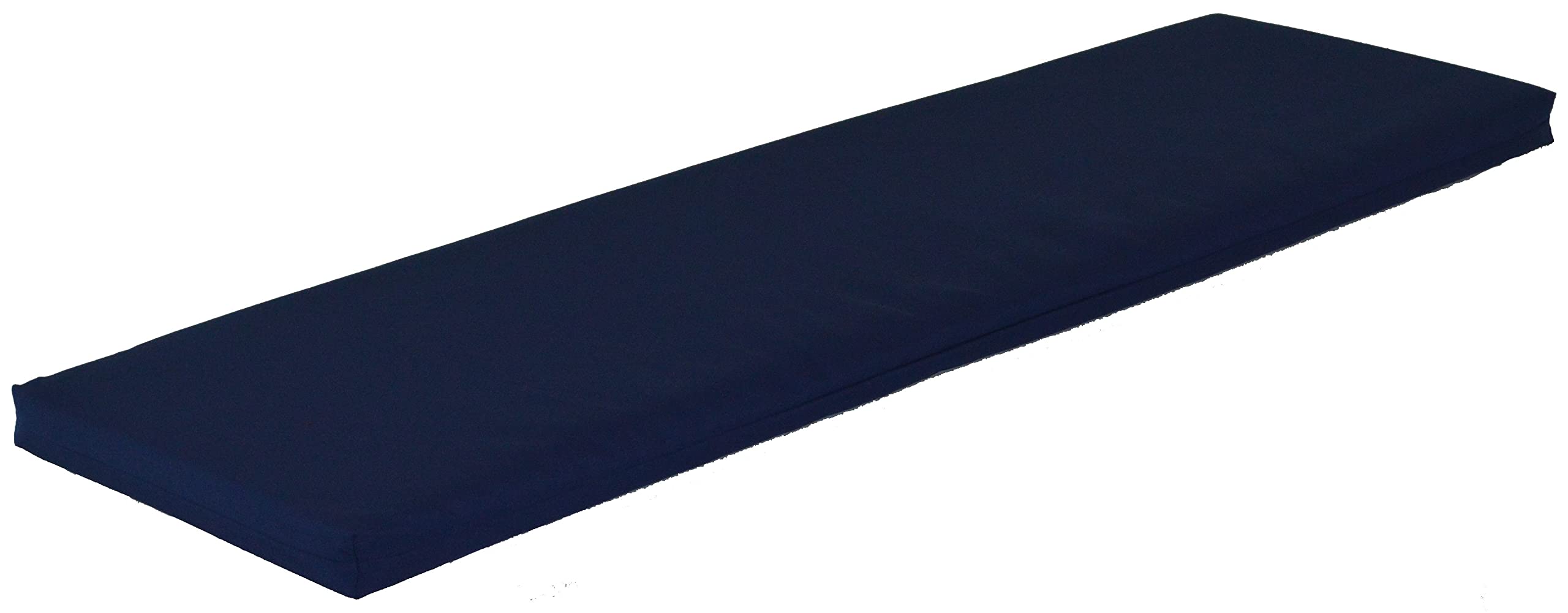 4' Bench Cushion in Navy Blue - Waterproof & Comfortable Seat Pad for Outdoor & Indoor Furniture - Perfect for Patio, Deck, Garden, and Porch Use
