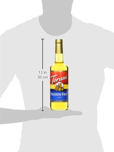 Torani Passion Fruit Syrup - Premium Flavoring for Coffee, Cocktails & Desserts | Perfect for Home Baristas & Mixologists