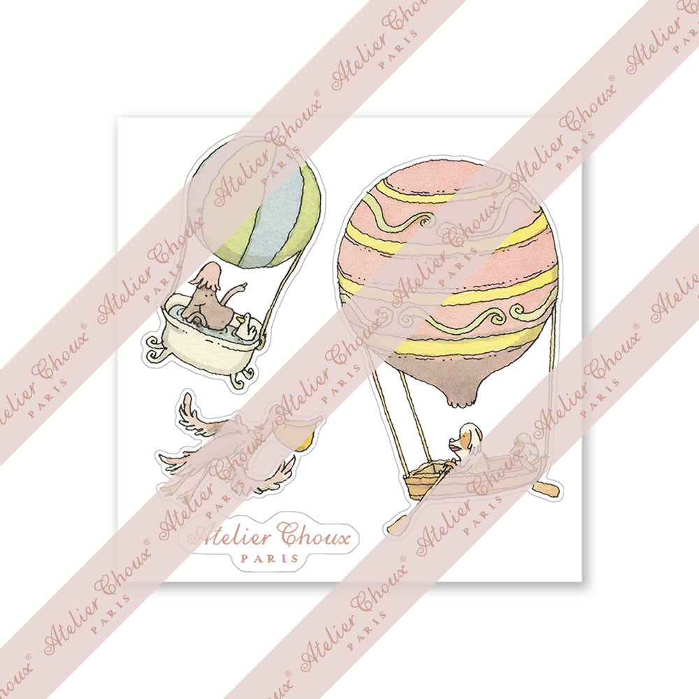 Atelier Choux Replaceable Wall Stickers - Pack of 40 Decorative Nursery Stickers for Baby Room & Kids Bedroom Decor - Perfect for Nursery Walls, Playrooms & Toddler Spaces