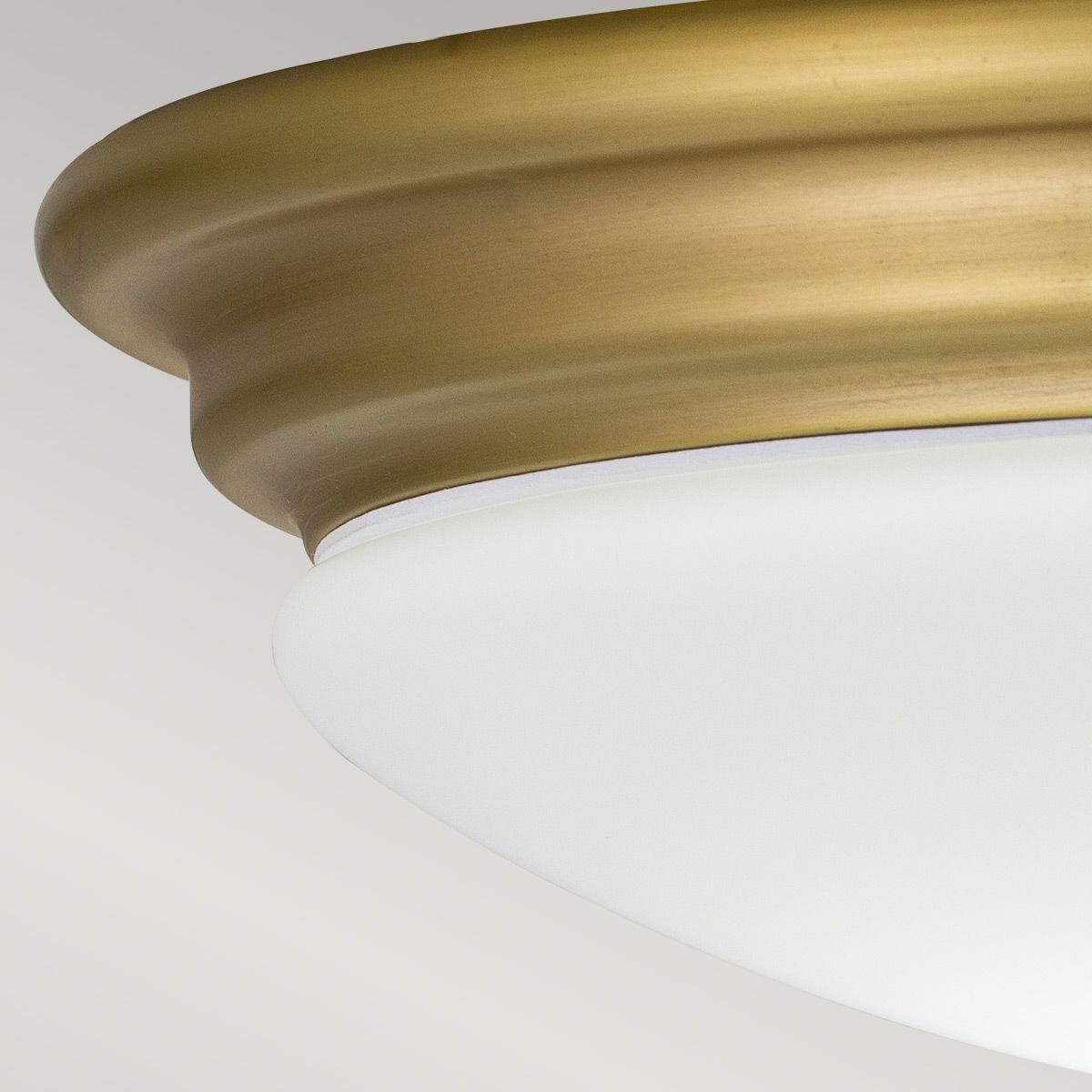 Brompton IP44 Waterproof Flush Mount Bathroom Light - Polished Chrome, Polished Brass, Brushed Brass - Perfect for Bathroom, Powder Room & Spa Lighting
