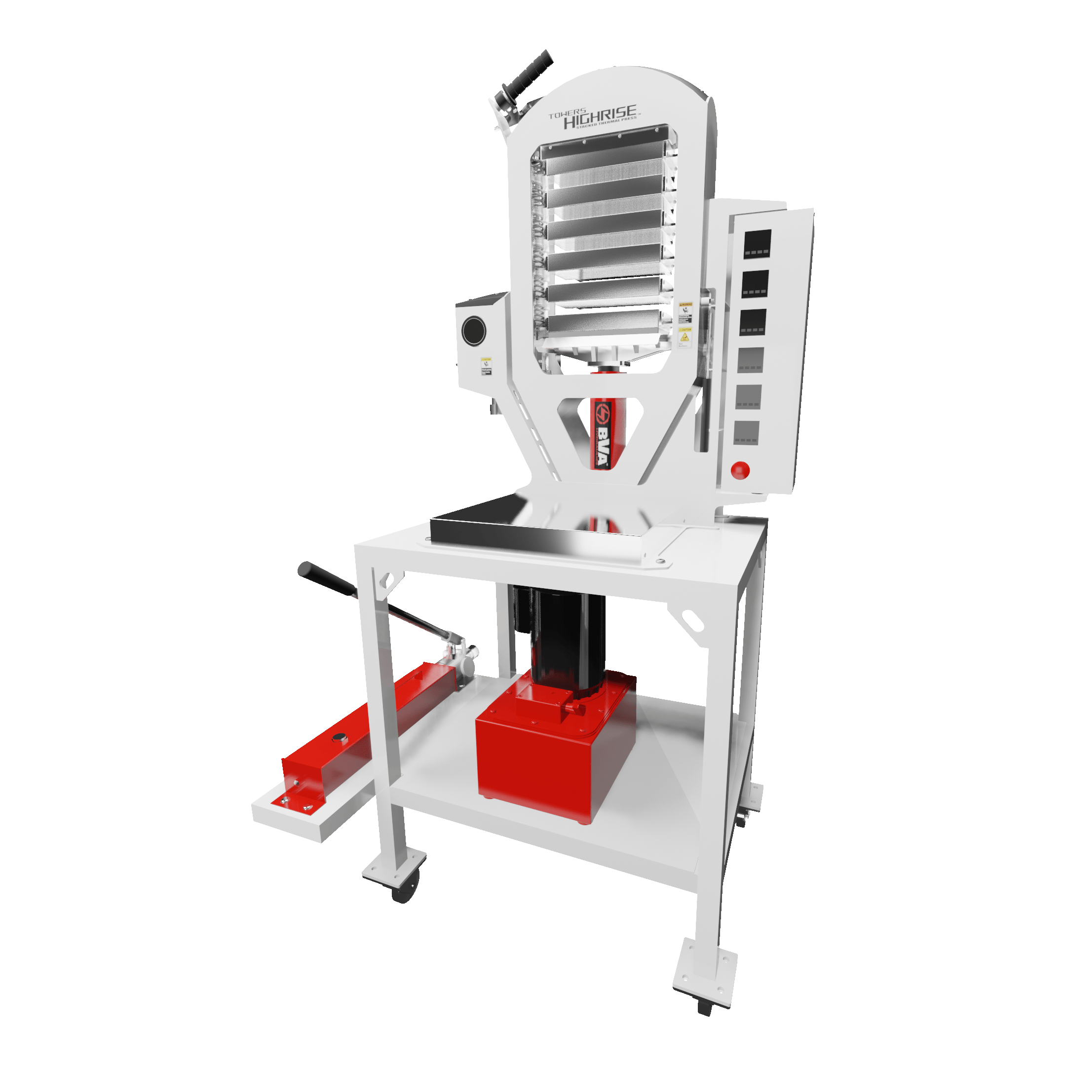25 Ton Rosin Press Machine for High-Yield Extraction - Professional Hydraulic Heat Plates for DIY Rosin, Essential for Home and Commercial Cannabis Processing