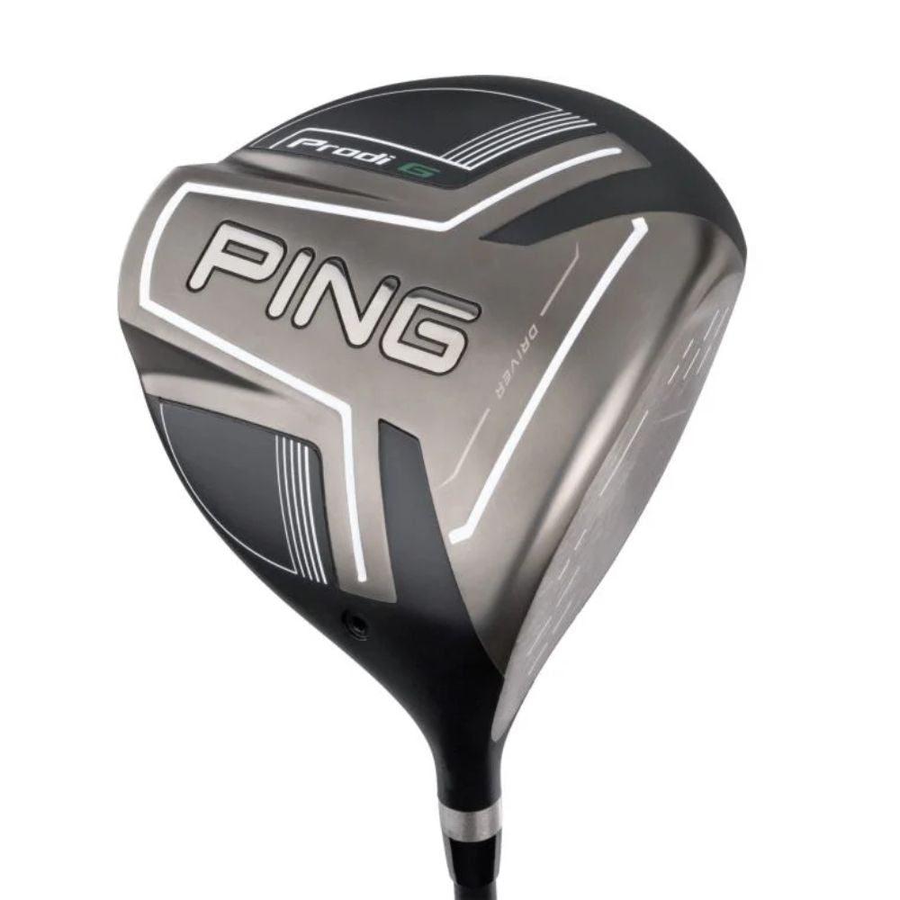 PING 2024 PRODI G 54 Junior Left-Handed Golf Club Set - 7 Clubs with Carry Bag - Perfect for Young Left-Handed Golfers & Beginners - Ideal for Driving Range Practice & Junior Tournaments