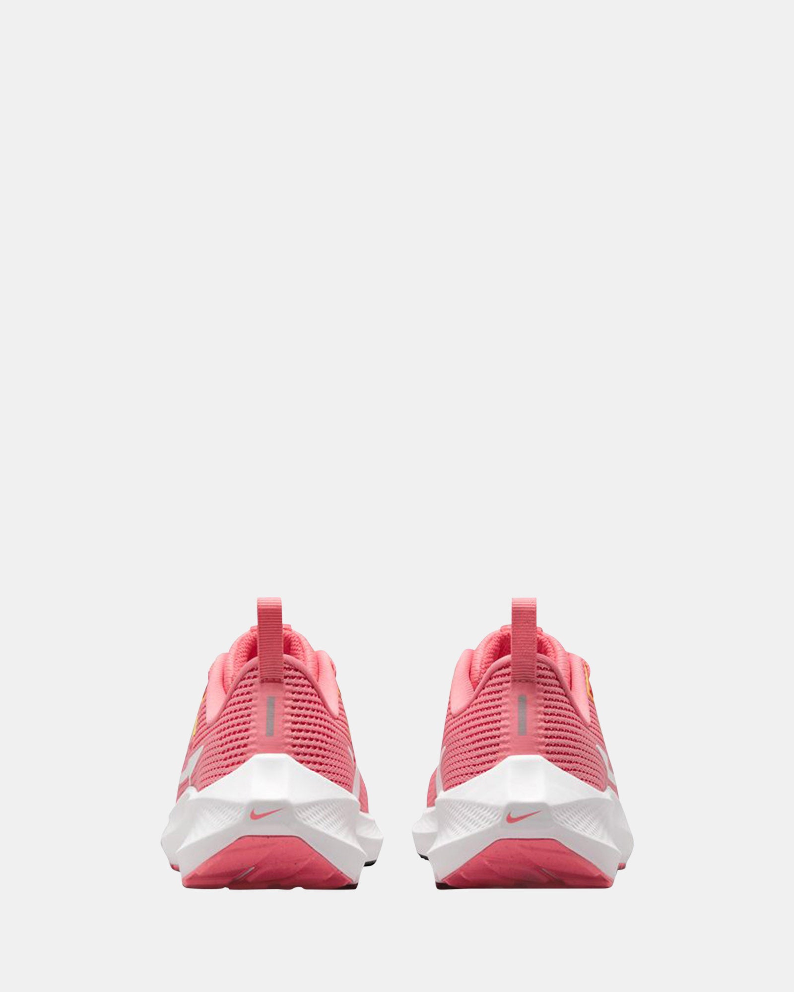 Nike Air Zoom Pegasus 40 Running Shoes for Kids - Coral Chalk/White/Citron Pulse | Lightweight Cushioned Sneakers for School, Sports & Everyday Wear