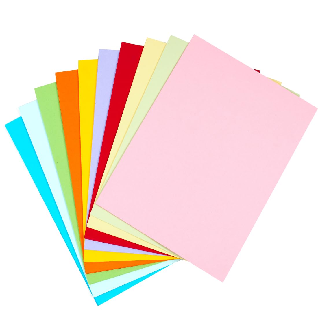 60 Sheets 8.5 x 11 Inches Colored Cardstock Paper - 65lb Thick Construction Paper for Card Making, Scrapbooking, DIY Crafts | Perfect for School Projects, Office Supplies & Home Decor