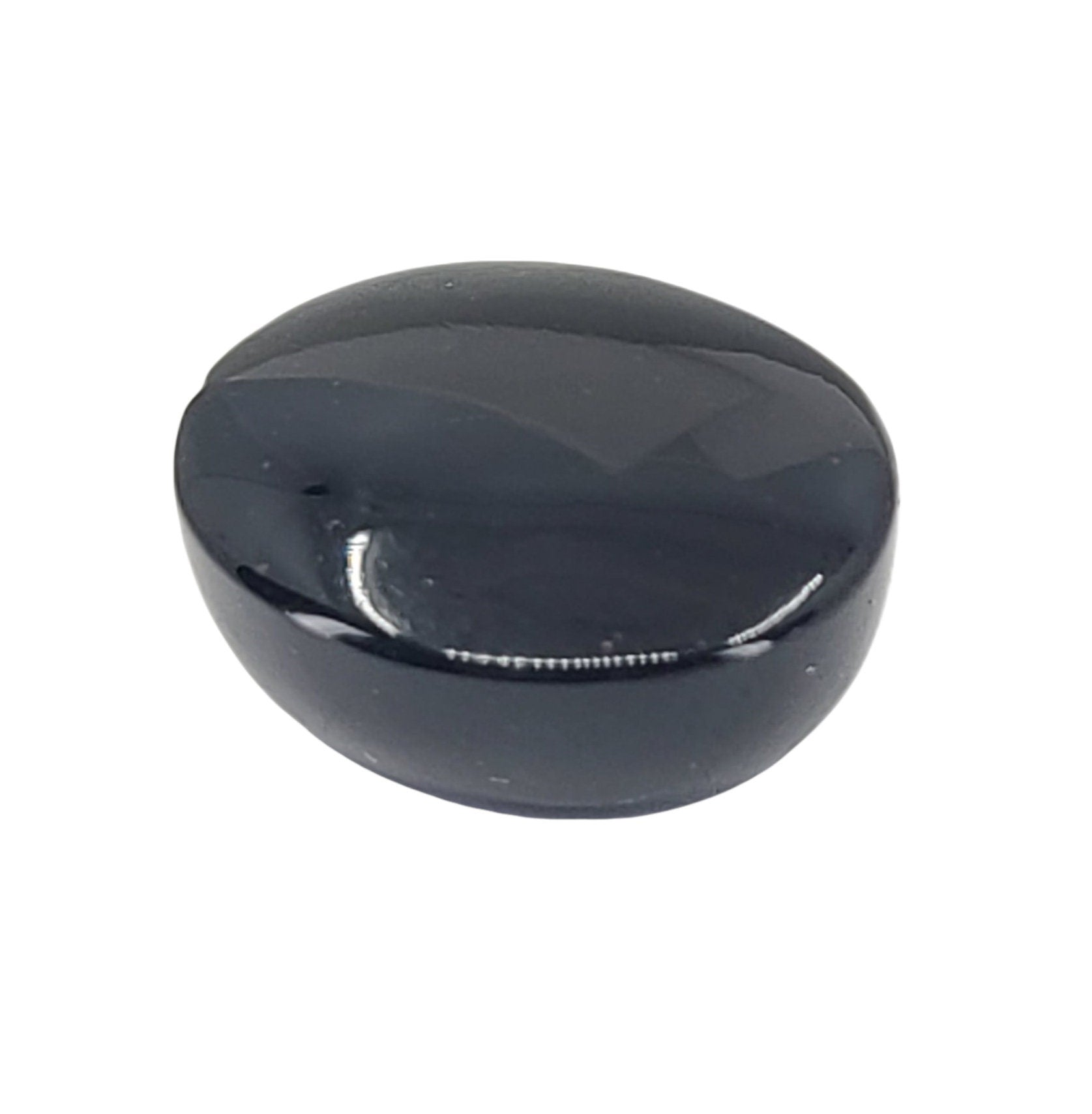 5.025ct Natural Medium Dark Blue Sapphire Cabochon - 11x9mm Oval Cut, Top Quality Gemstone for Jewelry Making & Engagement Rings