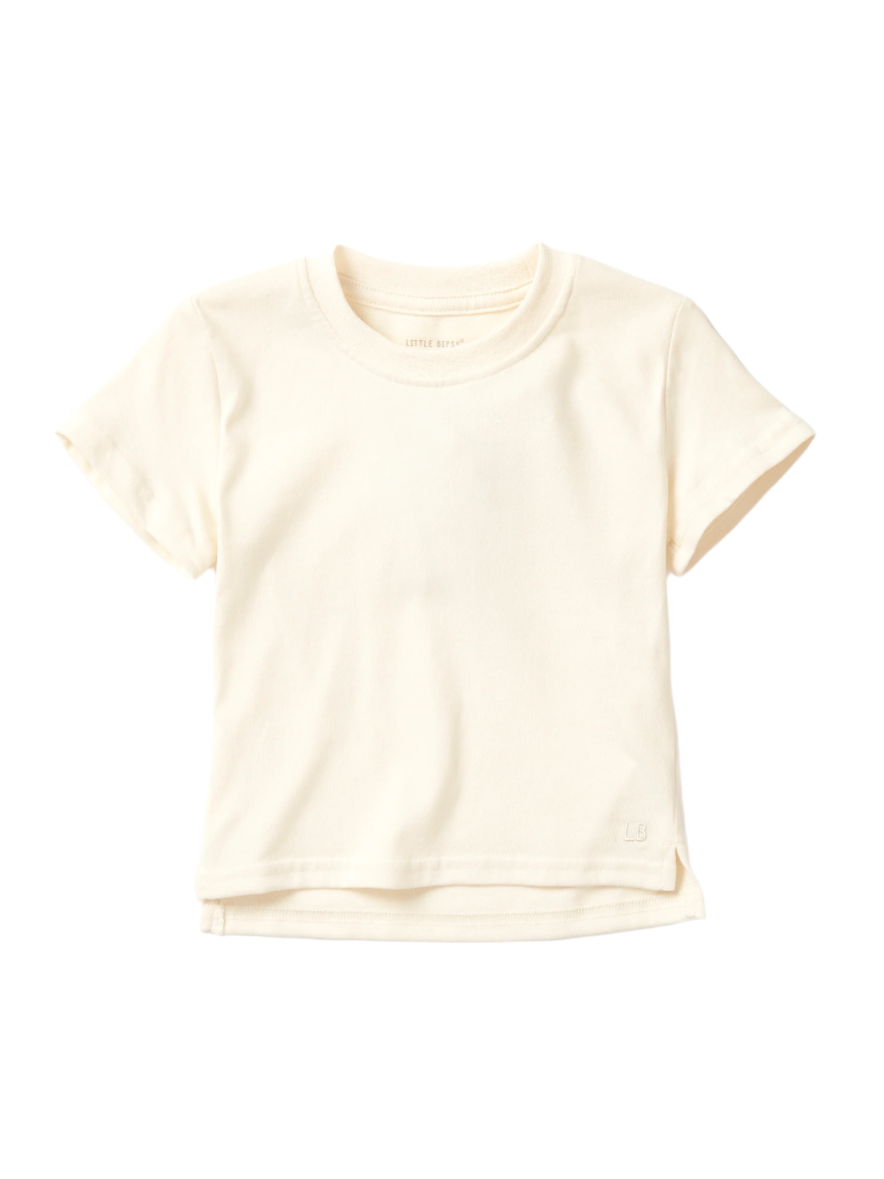 Elevated Tee Almond - Soft & Stylish Women's T-Shirt for Casual Wear, Work & Everyday Outfits
