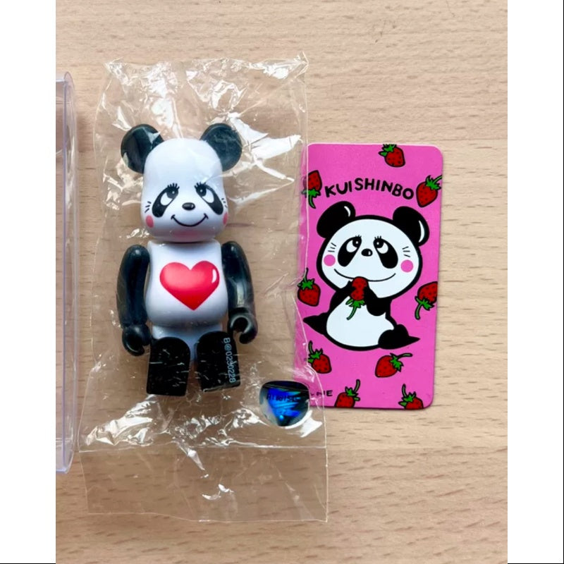 Bearbrick Series 23 ANIMAL Rune Panda 100% Collectible Figure - Limited Edition Japanese Vinyl Art Toy for Display & Collection - Perfect for Anime Fans, Home Decor, and Gift Giving