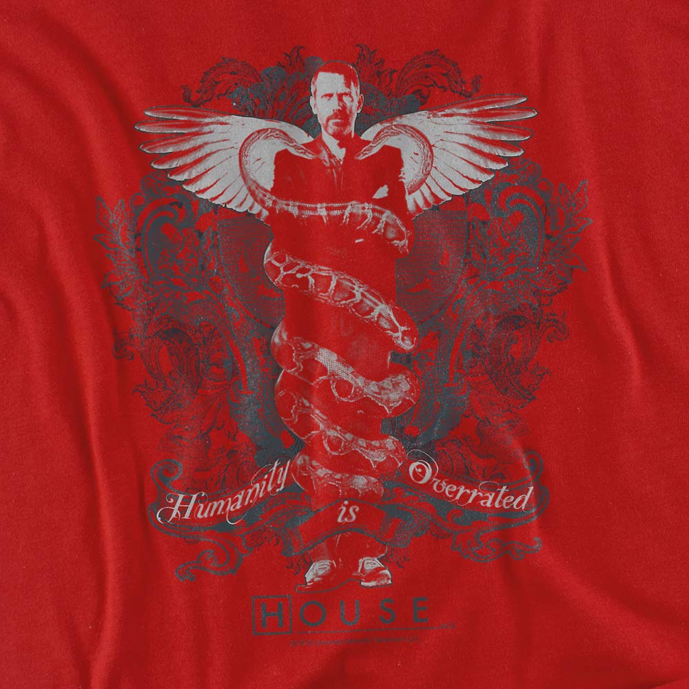 House Humanity is Overrated Women's T-Shirt | Funny Sarcastic Graphic Tee | Casual Streetwear for Women | Perfect for Parties, Outings & Everyday Wear