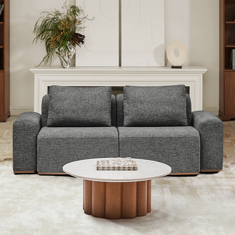 Premium Terra Cloud Sofa with Built-in Table - Modern Comfort for Living Room, Lounge & Outdoor Relaxation