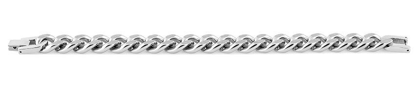 Stainless Steel Curb Link Bracelet for Men & Women - Durable Fashion Jewelry for Everyday Wear, Gifts & Special Occasions