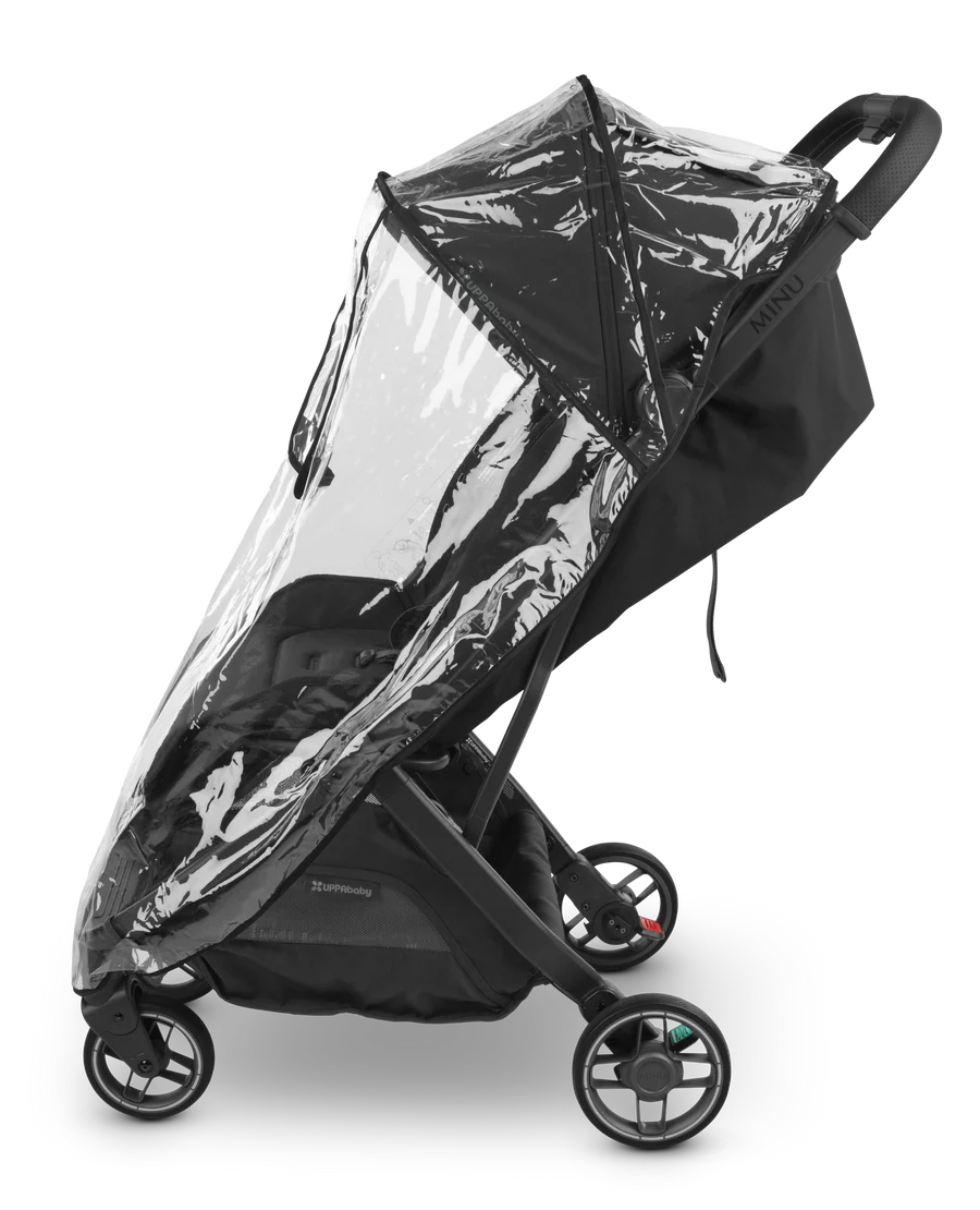 UPPAbaby Minu V3 Rain Shield - Waterproof Stroller Cover for Baby Protection | Perfect for Rainy Days & Outdoor Adventures